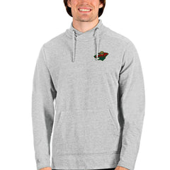 Minnesota Wild Antigua Team Reward Crossover Neckline Pullover Sweatshirt -  NHL Sweatshirts