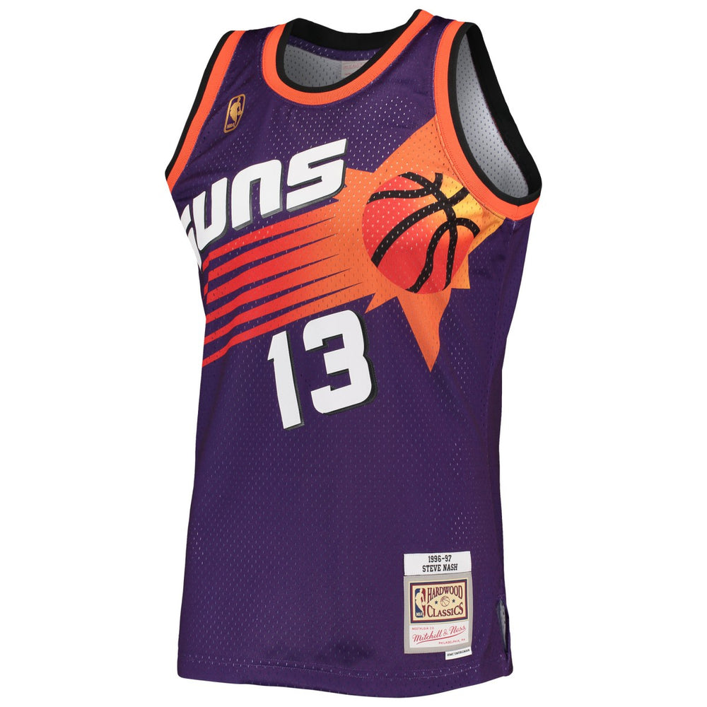 Purple Steve Nash Phoenix Suns 1996/97 Hardwood Classics Swingman Jersey | NBA