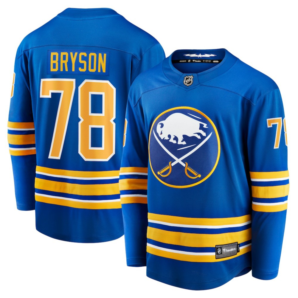 Jacob Bryson Buffalo Sabres Fanatics Home Breakaway Player Jersey -  NHL Jerseys