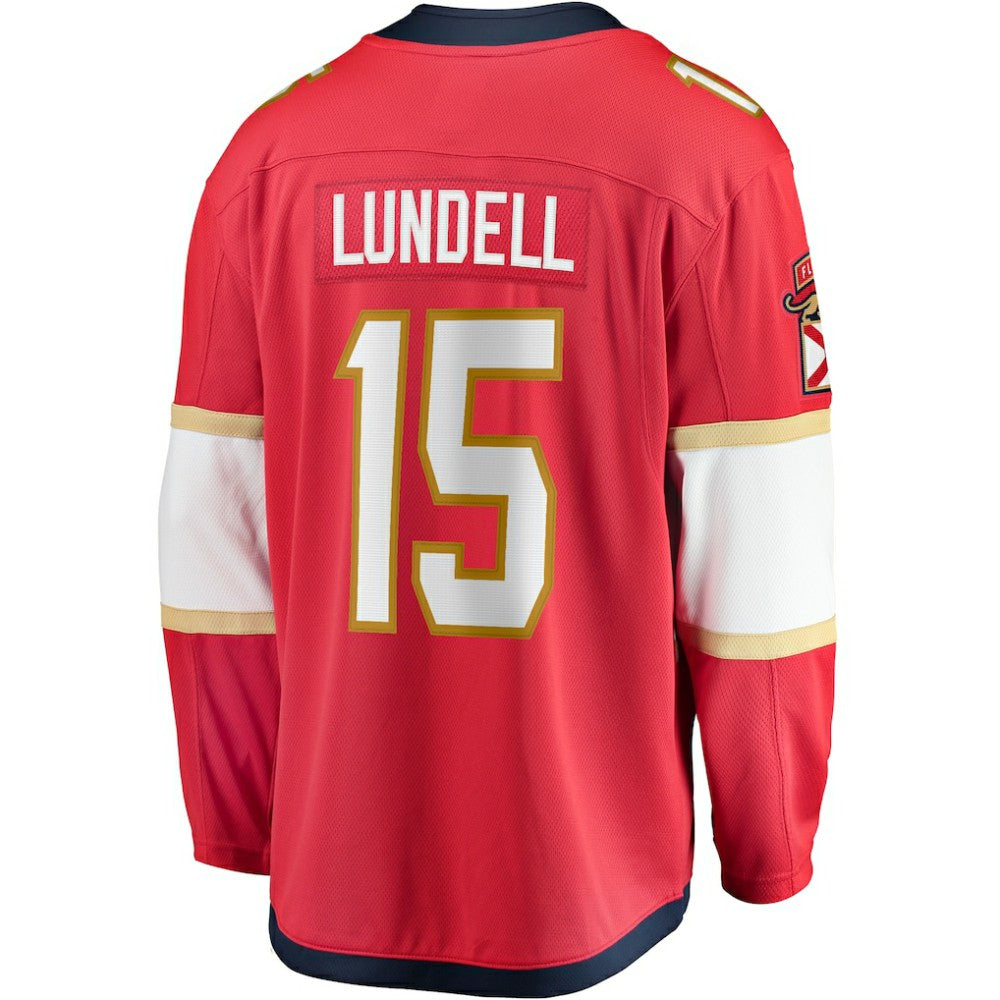 Anton Lundell Florida Panthers Fanatics Home Breakaway Player Jersey -  NHL Jerseys