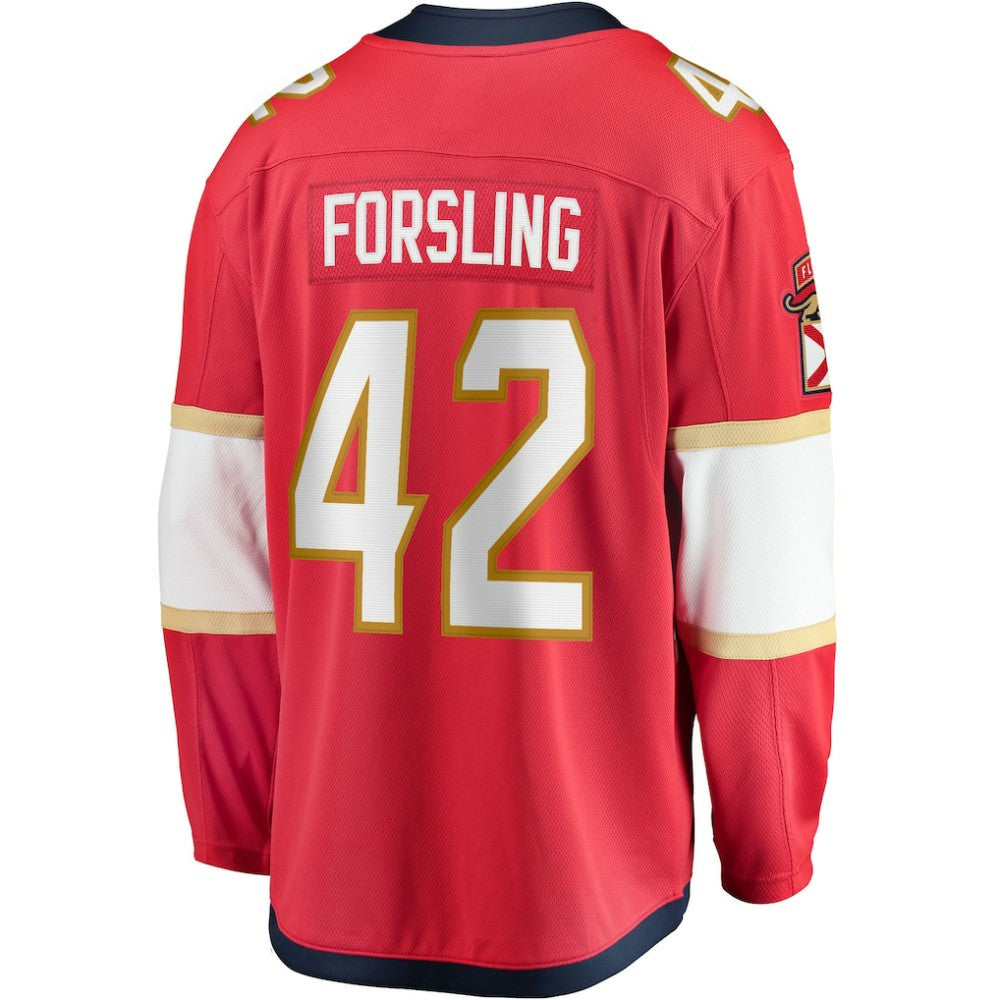 Gustav Forsling Florida Panthers Fanatics Home Breakaway Player Jersey -  NHL Jerseys