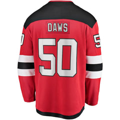 Nico Daws New Jersey Devils Fanatics Home Breakaway Player Jersey -  NHL Jerseys
