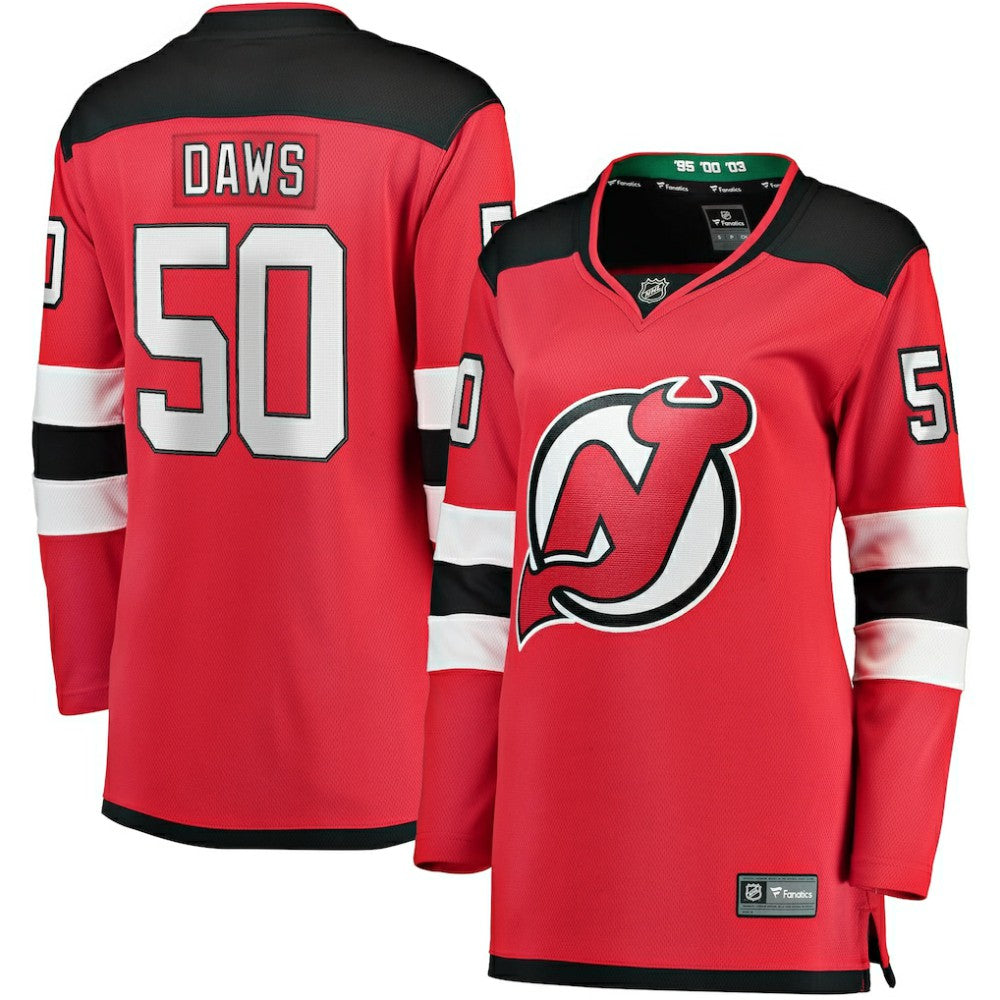 Nico Daws New Jersey Devils Fanatics Women's Home Breakaway Player Jersey -  NHL Jerseys