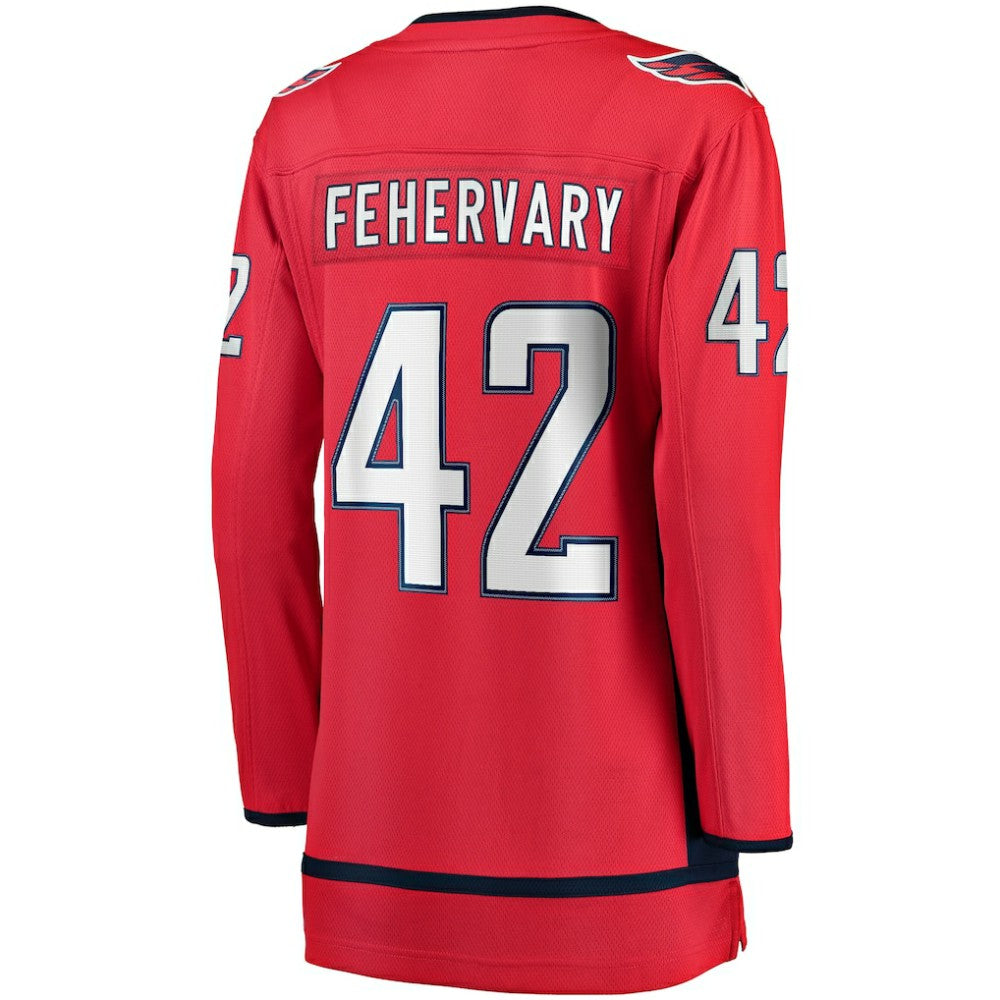 Martin Fehervary Washington Capitals Fanatics Women's Home Breakaway Player Jersey -  NHL Jerseys