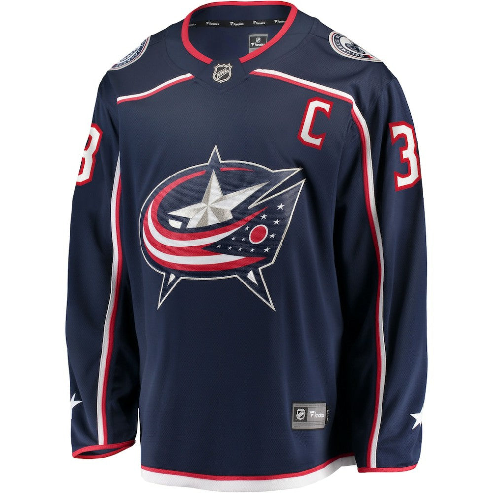 Boone Jenner Columbus Blue Jackets Home Captain Patch Breakaway Player Jersey -  NHL Jerseys