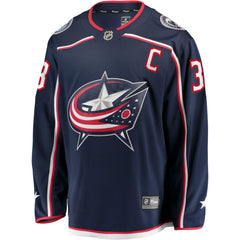 Boone Jenner Columbus Blue Jackets Home Captain Patch Breakaway Player Jersey -  NHL Jerseys