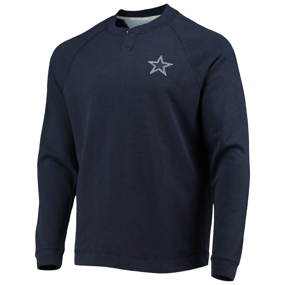 Dallas Cowboys Sunset Slub Raglan Henley Long Sleeve T-Shirt | NFL Online