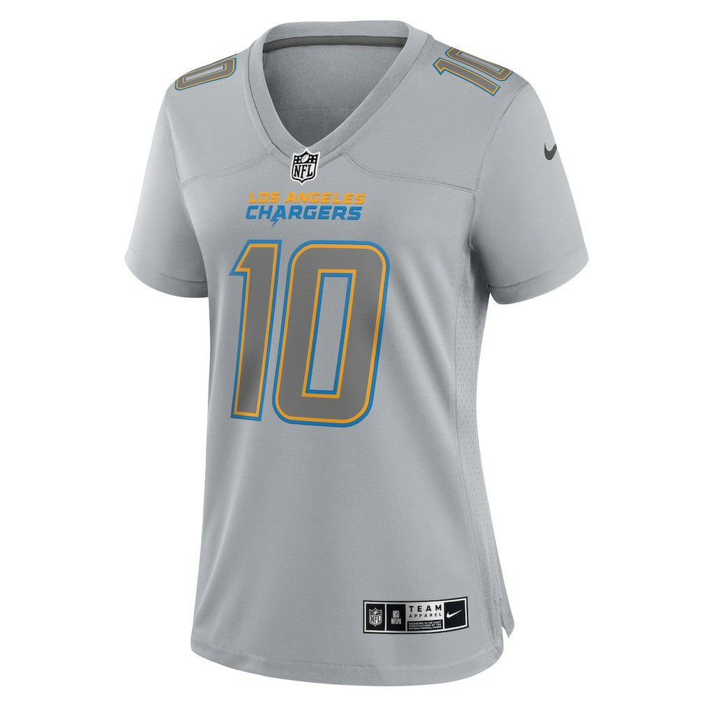 Los Angeles Chargers Justin Herbert  Women's Atmosphere Fashion Game Jersey | NFL US