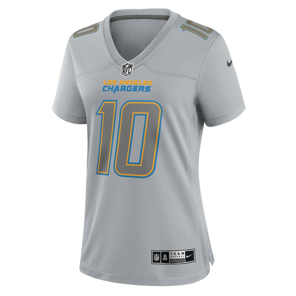 Los Angeles Chargers Justin Herbert  Women's Atmosphere Fashion Game Jersey | NFL US