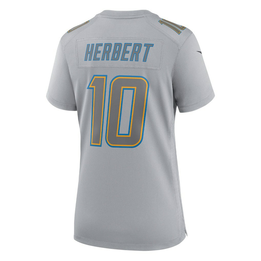 Los Angeles Chargers Justin Herbert  Women's Atmosphere Fashion Game Jersey | NFL US