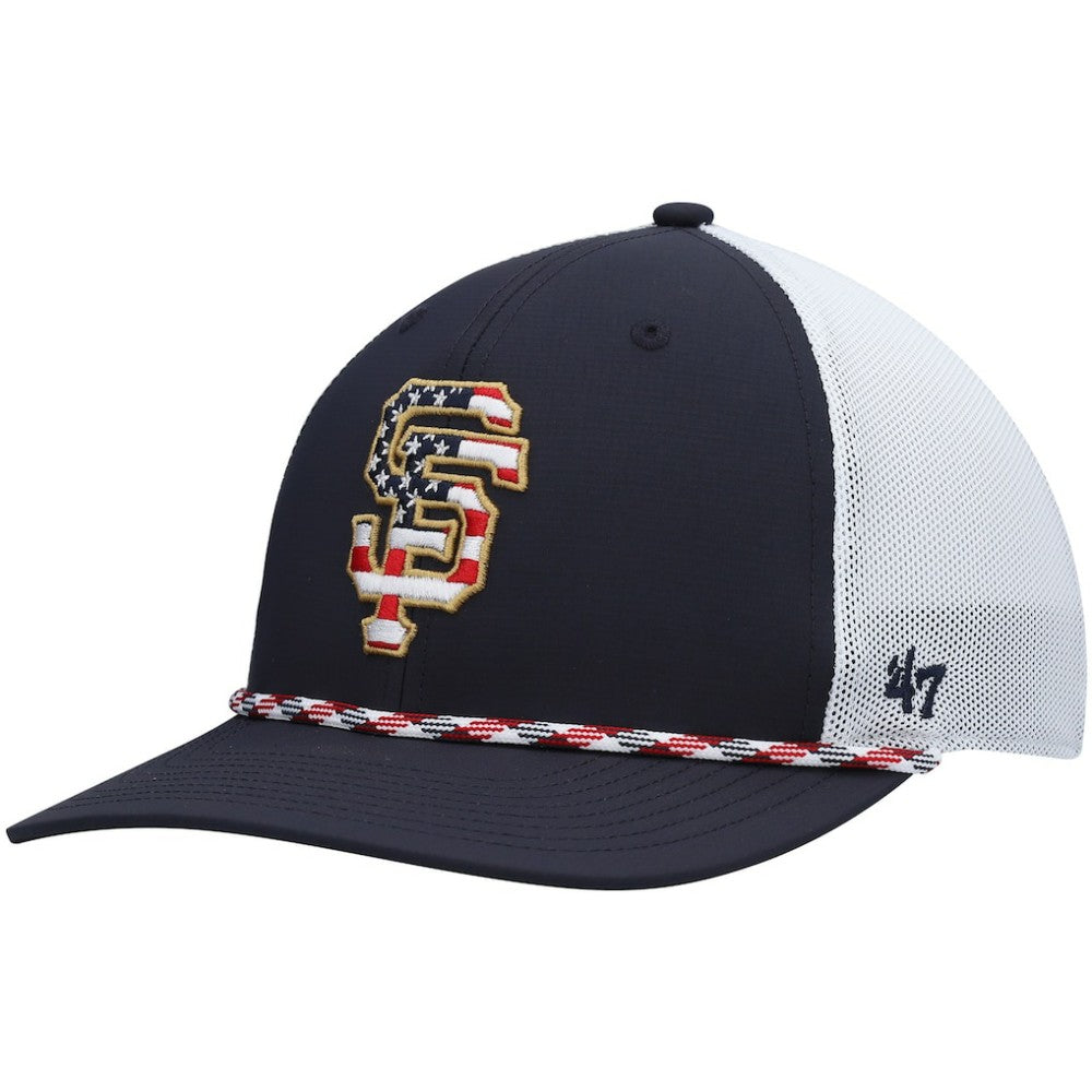 San Francisco Giants '47 Flag Fill Trucker Snapback Hat - MLB Hats