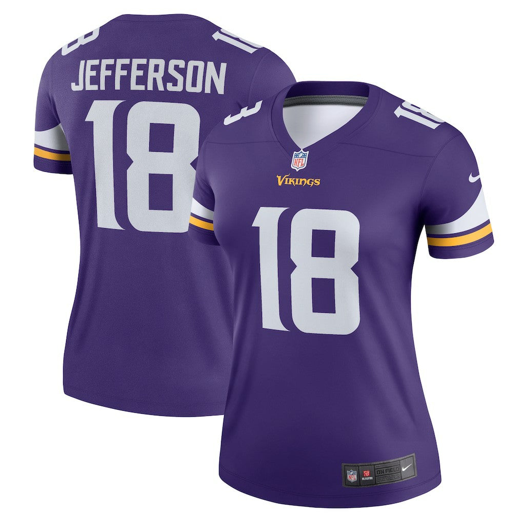 Minnesota Vikings Justin Jefferson  Women's Legend Player Performance Top | NFL Online