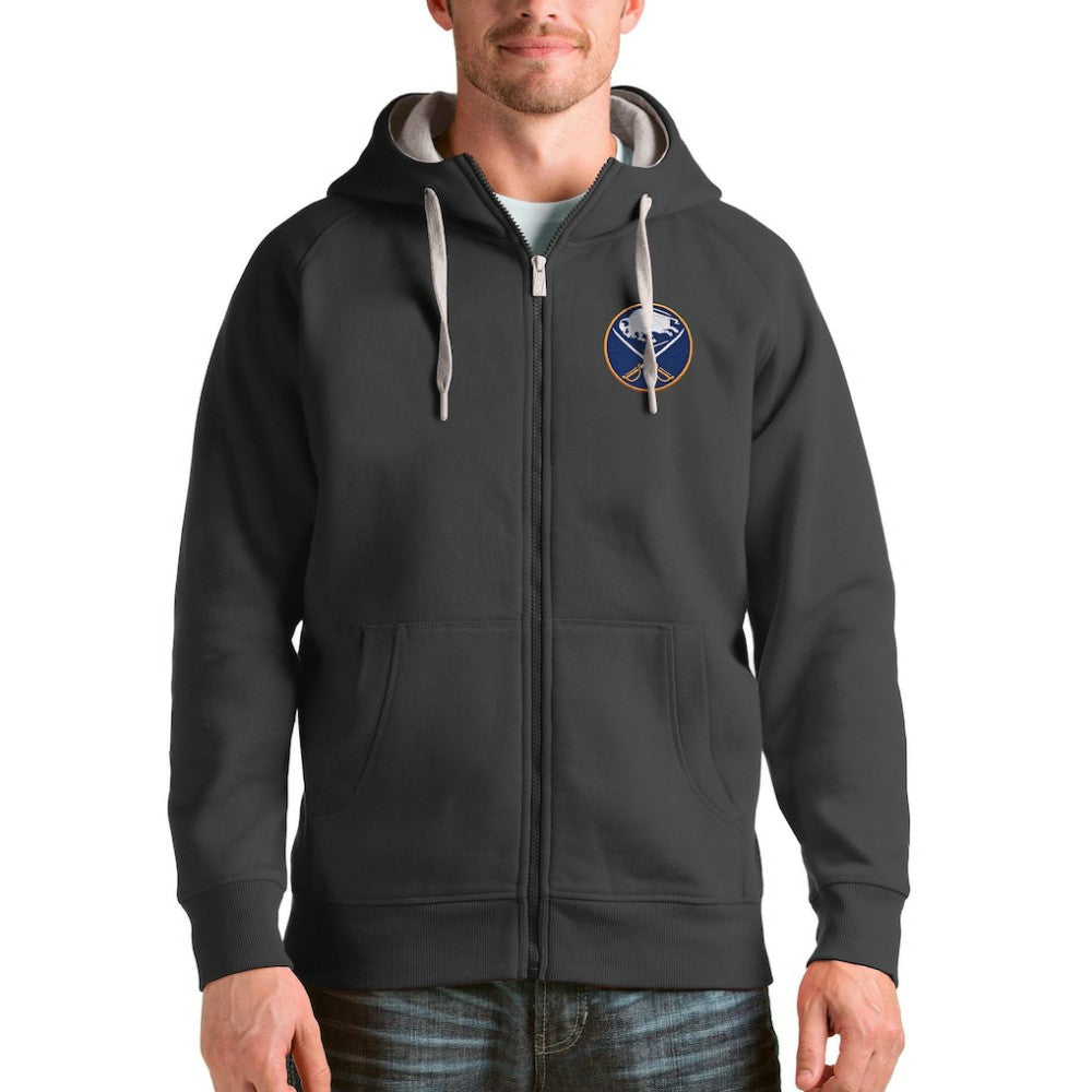 Buffalo Sabres Antigua Logo Victory Full-Zip Hoodie -  NHL Hoodies