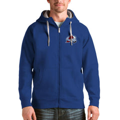Colorado Avalanche Antigua Logo Victory Full-Zip Hoodie -  NHL Hoodies