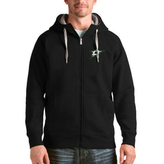 Dallas Stars Antigua Logo Victory Full-Zip Hoodie -  NHL Hoodies