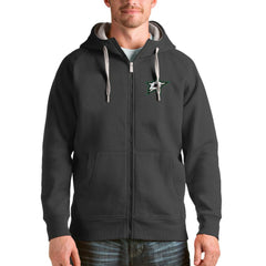 Dallas Stars Antigua Logo Victory Full-Zip Hoodie -  NHL Hoodies