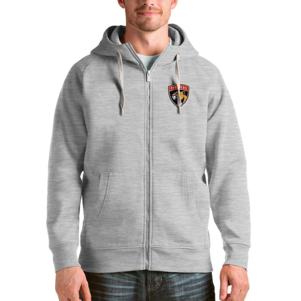 Florida Panthers Antigua Logo Victory Full-Zip Hoodie -  NHL Hoodies