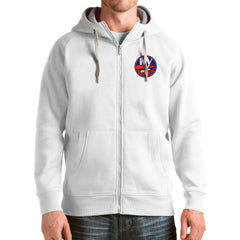 New York Islanders Antigua Logo Victory Full-Zip Hoodie -  NHL Hoodies