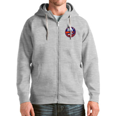 New York Islanders Antigua Logo Victory Full-Zip Hoodie -  NHL Hoodies