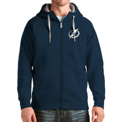 Tampa Bay Lightning Antigua Logo Victory Full-Zip Hoodie -  NHL Hoodies