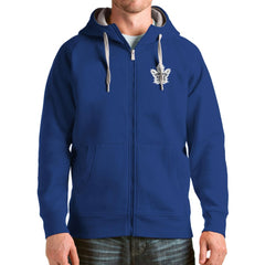 Toronto Maple Leafs Antigua Logo Victory Full-Zip Hoodie -  NHL Hoodies
