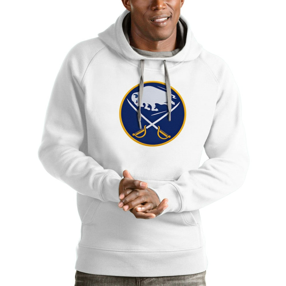 Buffalo Sabres Antigua Logo Victory Pullover Hoodie -  NHL Hoodies