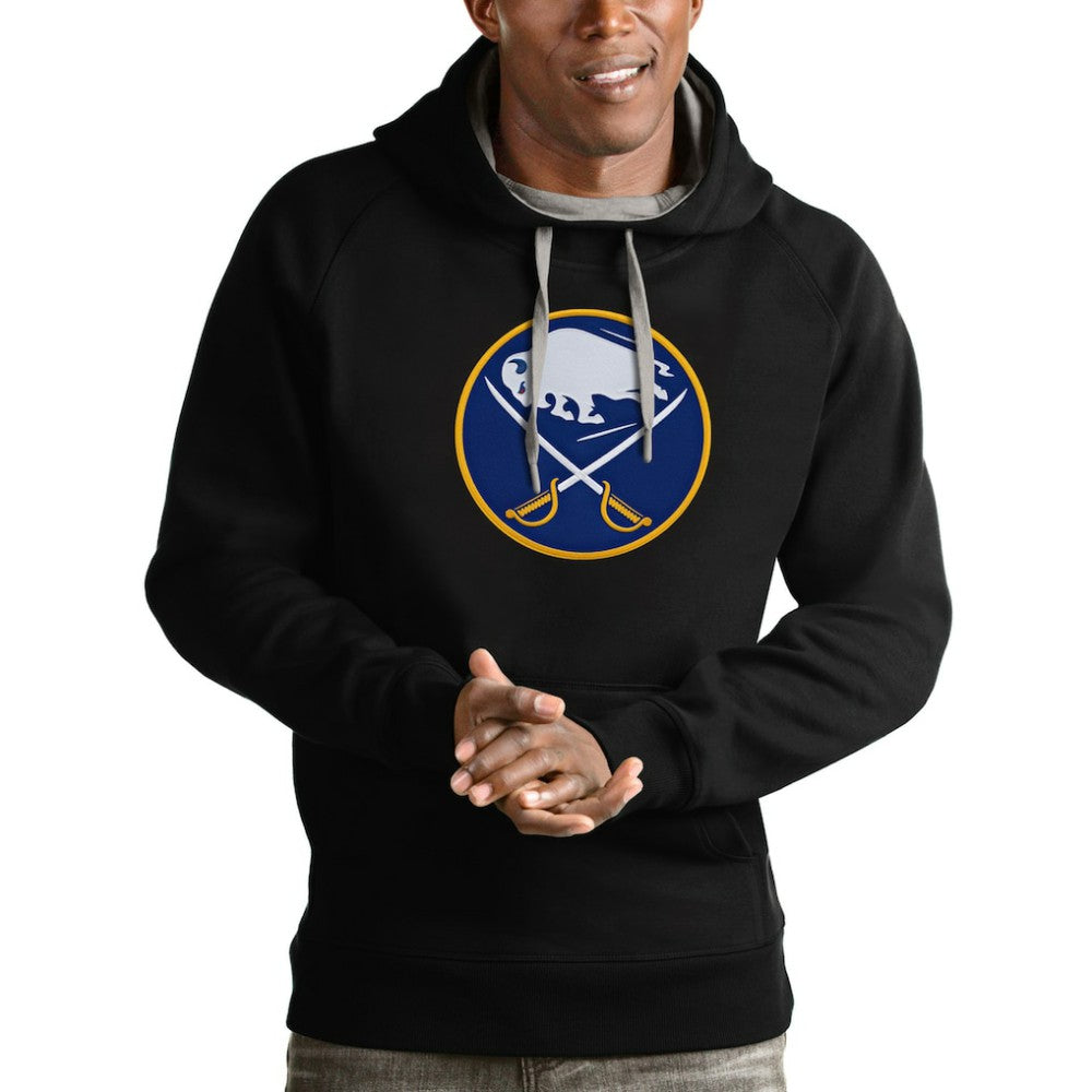 Buffalo Sabres Antigua Logo Victory Pullover Hoodie -  NHL Hoodies