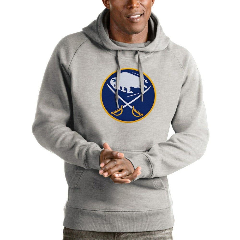 Buffalo Sabres Antigua Logo Victory Pullover Hoodie -  NHL Hoodies