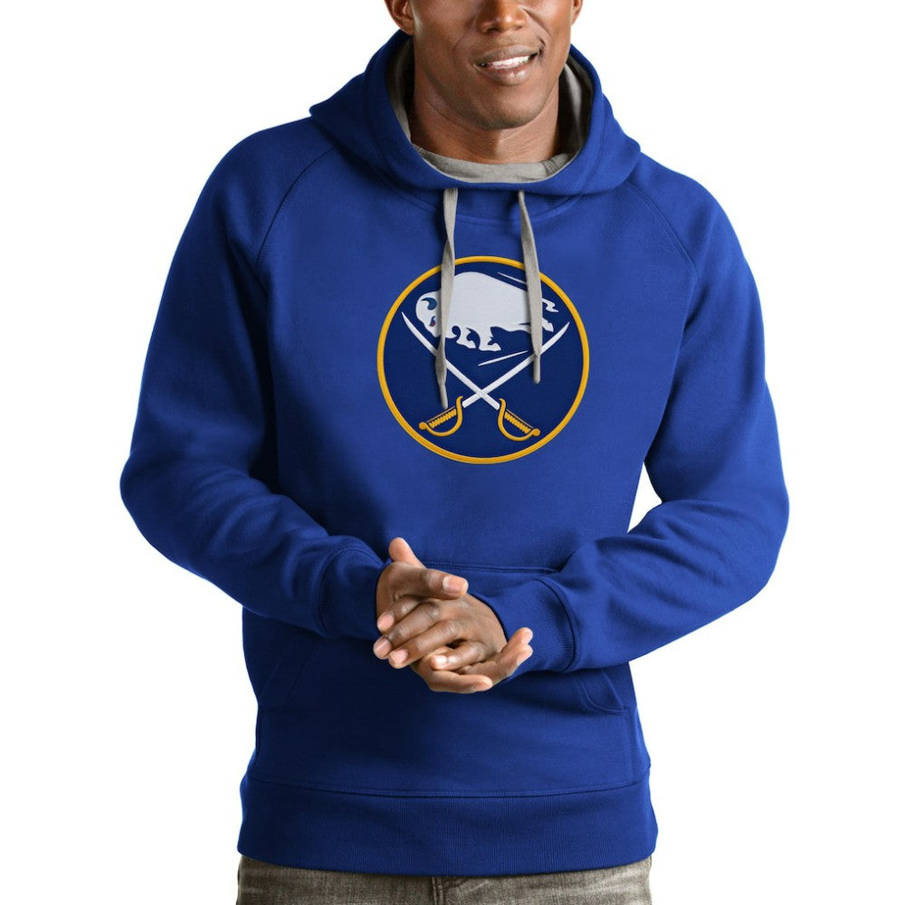 Buffalo Sabres Antigua Logo Victory Pullover Hoodie -  NHL Hoodies