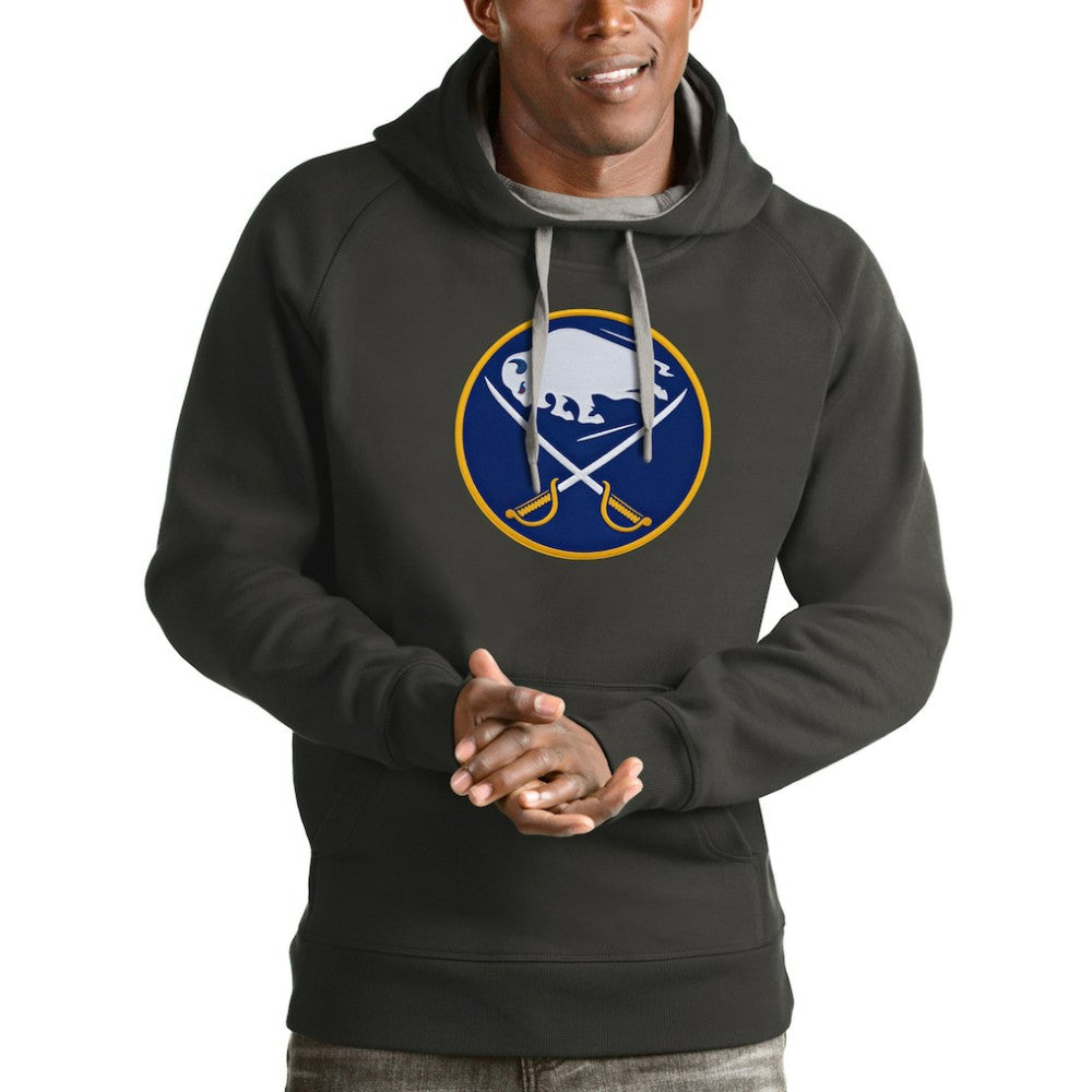 Buffalo Sabres Antigua Logo Victory Pullover Hoodie -  NHL Hoodies