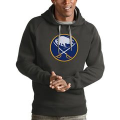 Buffalo Sabres Antigua Logo Victory Pullover Hoodie -  NHL Hoodies