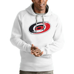 Carolina Hurricanes Antigua Logo Victory Pullover Hoodie -  NHL Hoodies