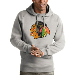 Chicago Blackhawks Antigua Logo Victory Pullover Hoodie -  NHL Hoodies