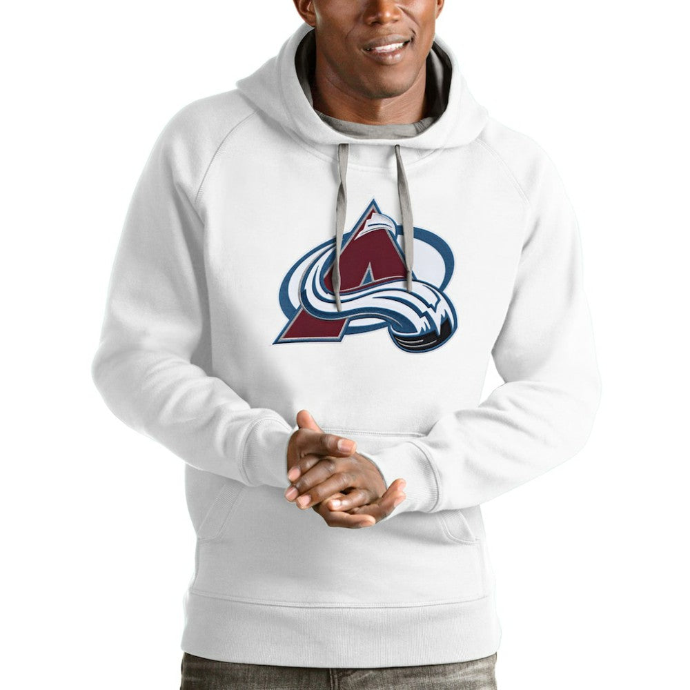 Colorado Avalanche Antigua Logo Victory Pullover Hoodie -  NHL Hoodies