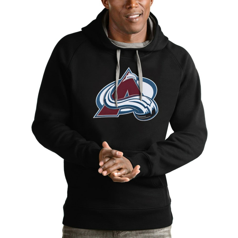 Colorado Avalanche Antigua Logo Victory Pullover Hoodie -  NHL Hoodies