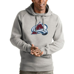 Colorado Avalanche Antigua Logo Victory Pullover Hoodie -  NHL Hoodies