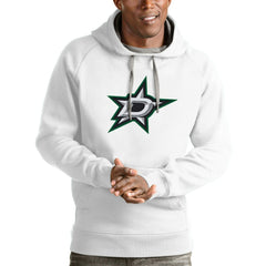 Dallas Stars Antigua Logo Victory Pullover Hoodie -  NHL Hoodies