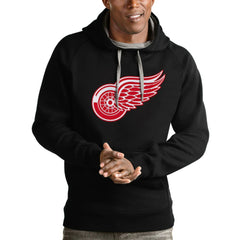 Detroit Red Wings Antigua Logo Victory Pullover Hoodie -  NHL Hoodies