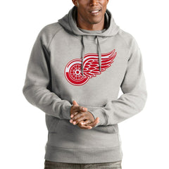 Detroit Red Wings Antigua Logo Victory Pullover Hoodie -  NHL Hoodies