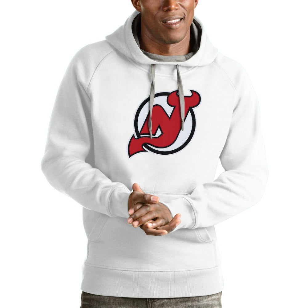 New Jersey Devils Antigua Logo Victory Pullover Hoodie -  NHL Jerseys