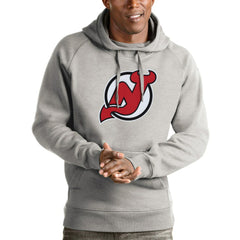 New Jersey Devils Antigua Logo Victory Pullover Hoodie -  NHL Jerseys