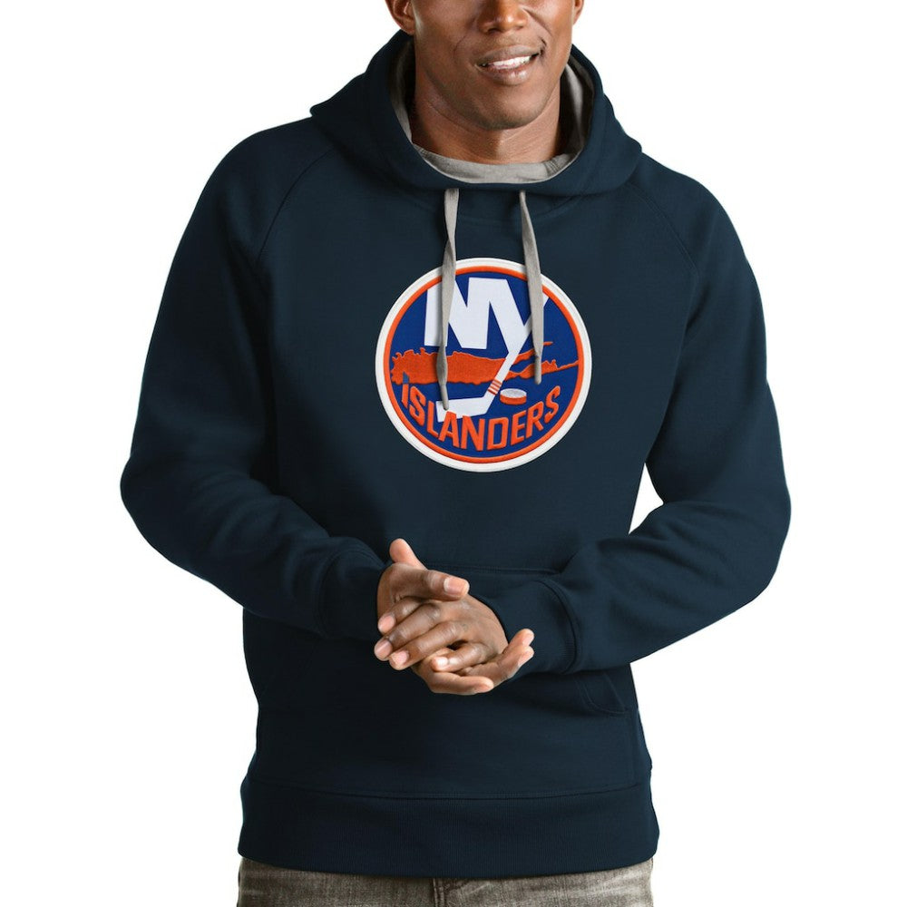 New York Islanders Antigua Logo Victory Pullover Hoodie -  NHL Hoodies