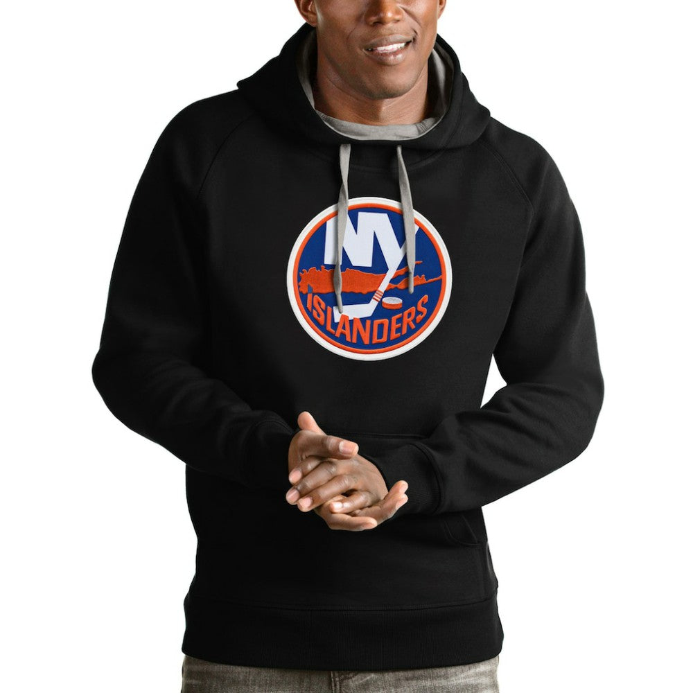 New York Islanders Antigua Logo Victory Pullover Hoodie -  NHL Hoodies