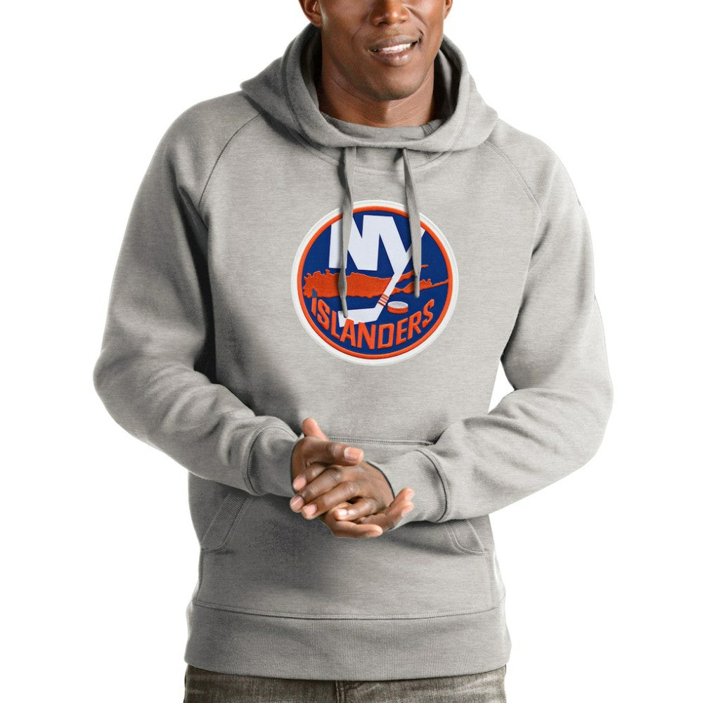 New York Islanders Antigua Logo Victory Pullover Hoodie -  NHL Hoodies