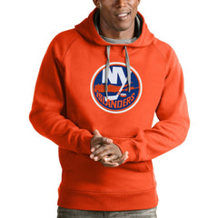 New York Islanders Antigua Logo Victory Pullover Hoodie -  NHL Hoodies