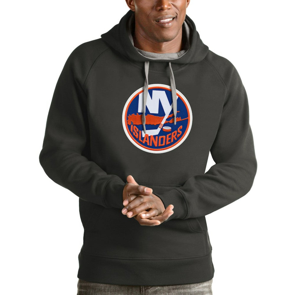 New York Islanders Antigua Logo Victory Pullover Hoodie -  NHL Hoodies