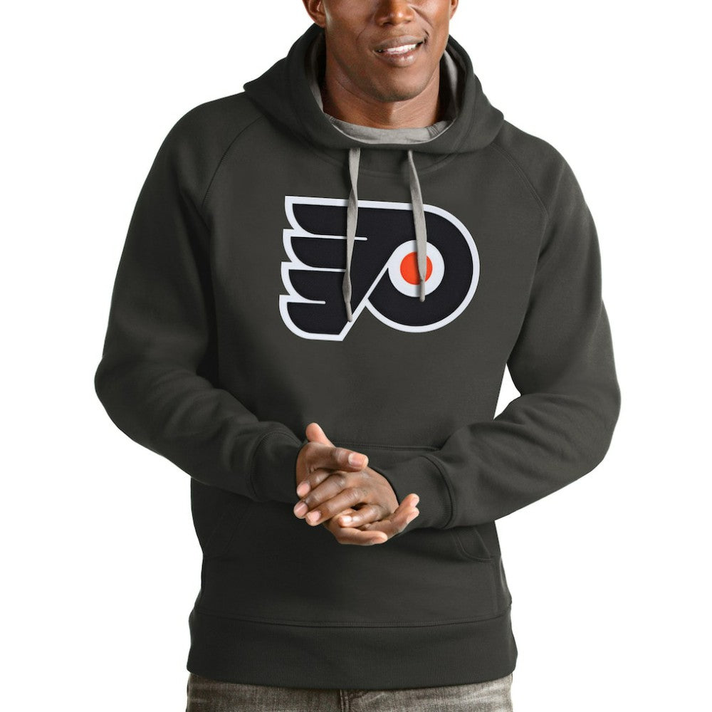 Philadelphia Flyers Antigua Logo Victory Pullover Hoodie -  NHL Hoodies