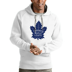 Toronto Maple Leafs Antigua Logo Victory Pullover Hoodie -  NHL Hoodies