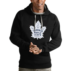 Toronto Maple Leafs Antigua Logo Victory Pullover Hoodie -  NHL Hoodies