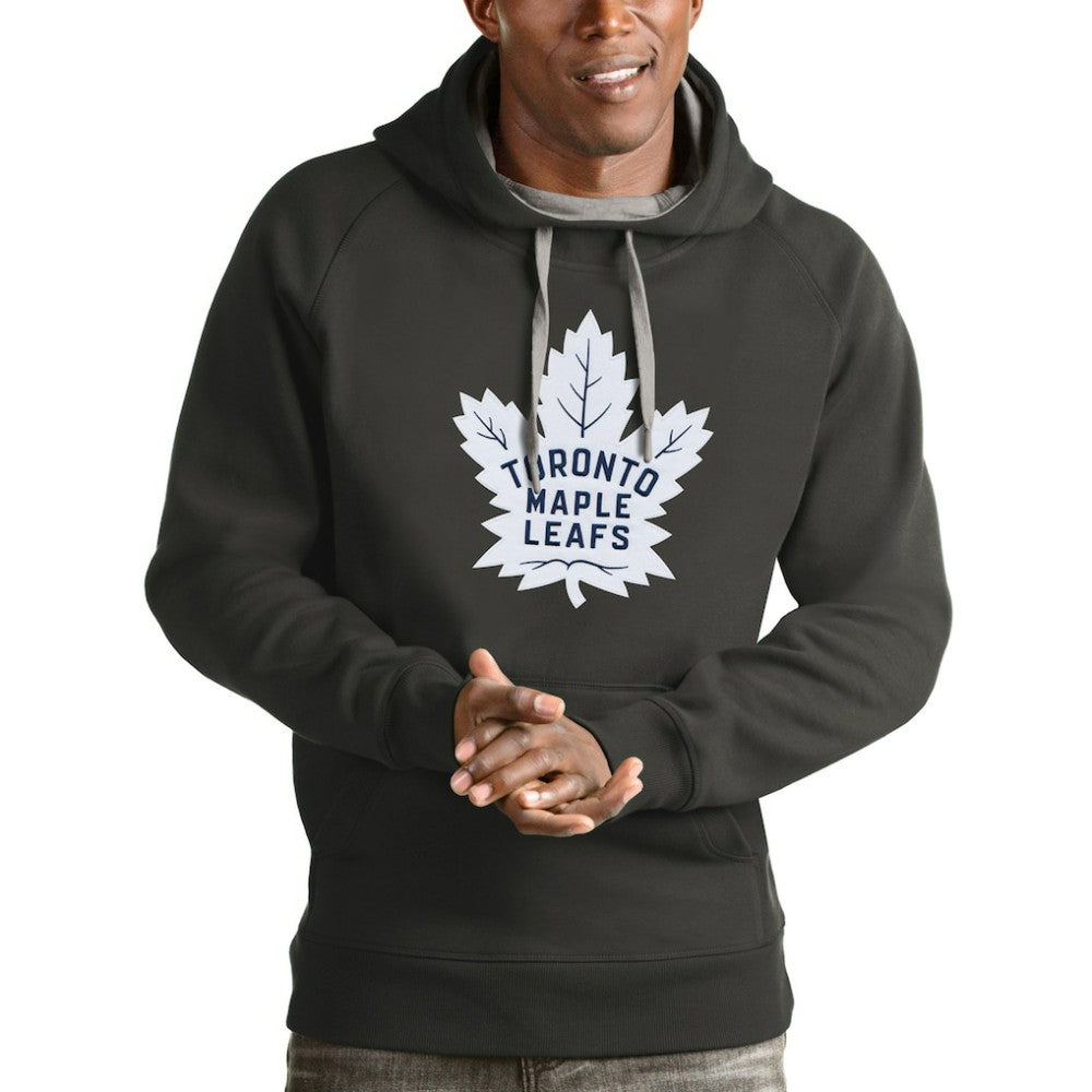 Toronto Maple Leafs Antigua Logo Victory Pullover Hoodie -  NHL Hoodies